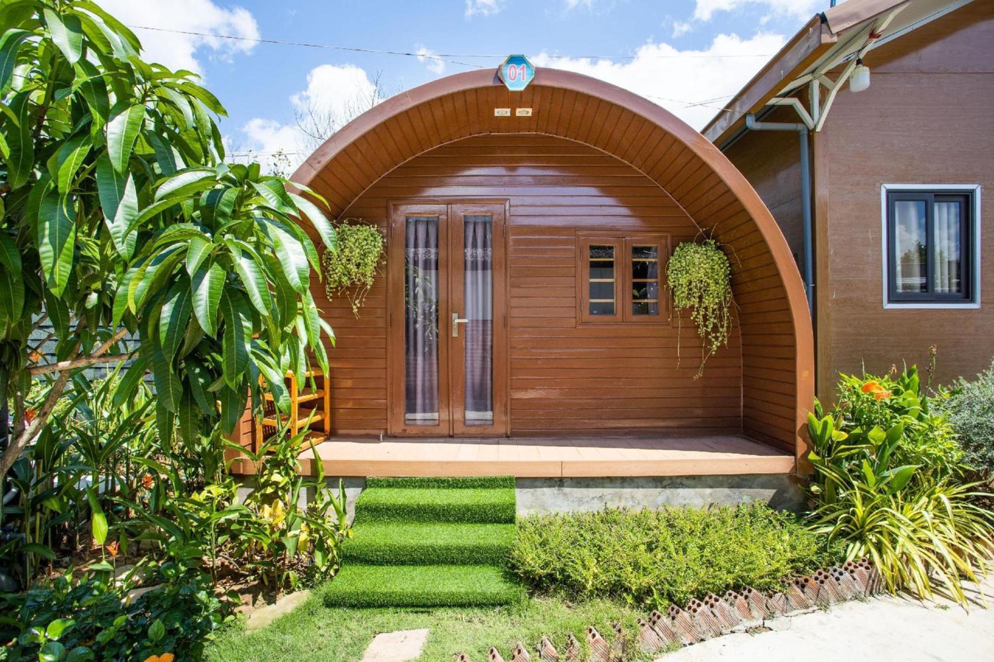Linh Dan Bungalow Дуонг-Донг Экстерьер фото