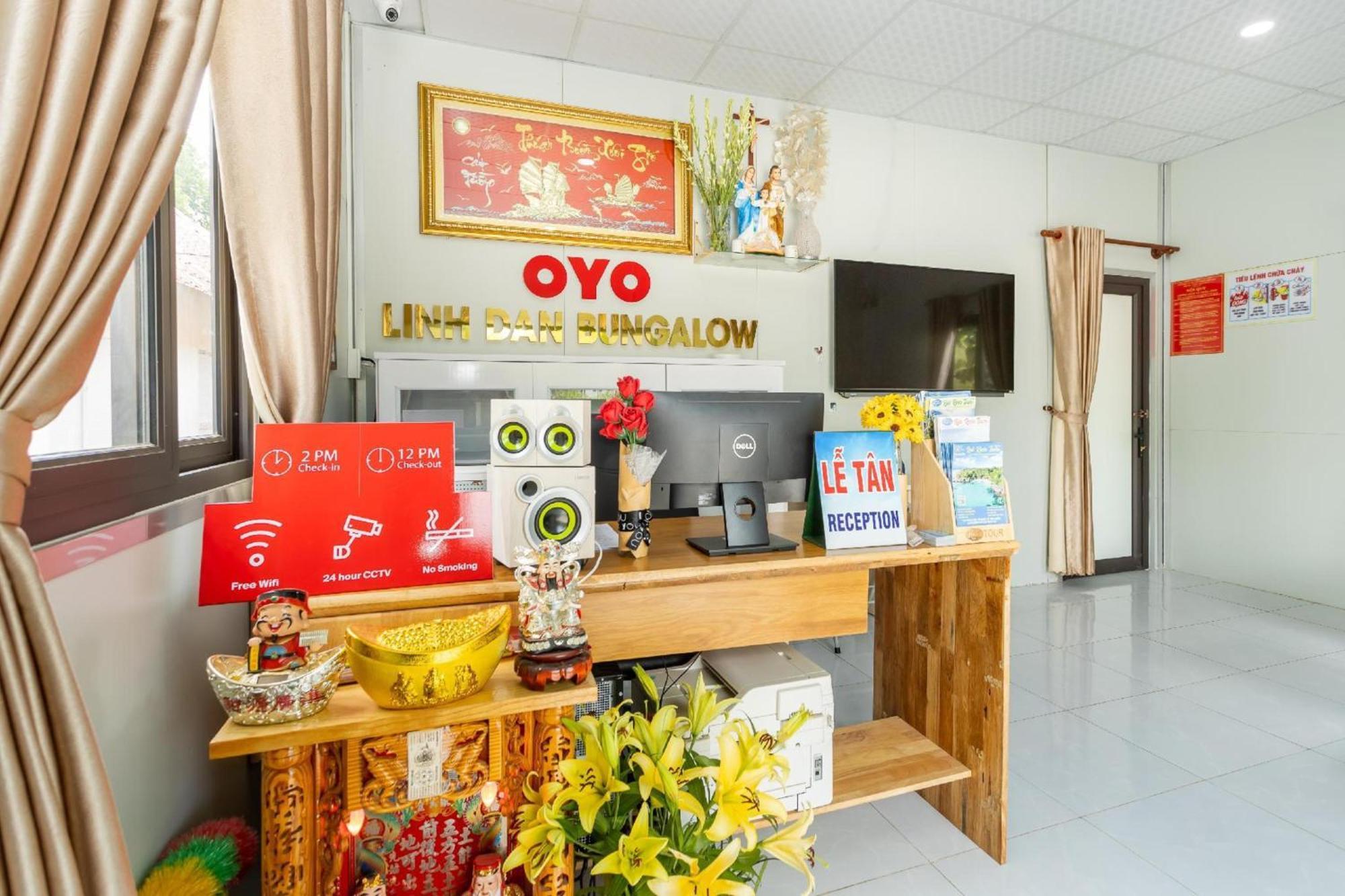 Linh Dan Bungalow Дуонг-Донг Экстерьер фото